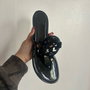 Black Tori Burch Women's Sandals